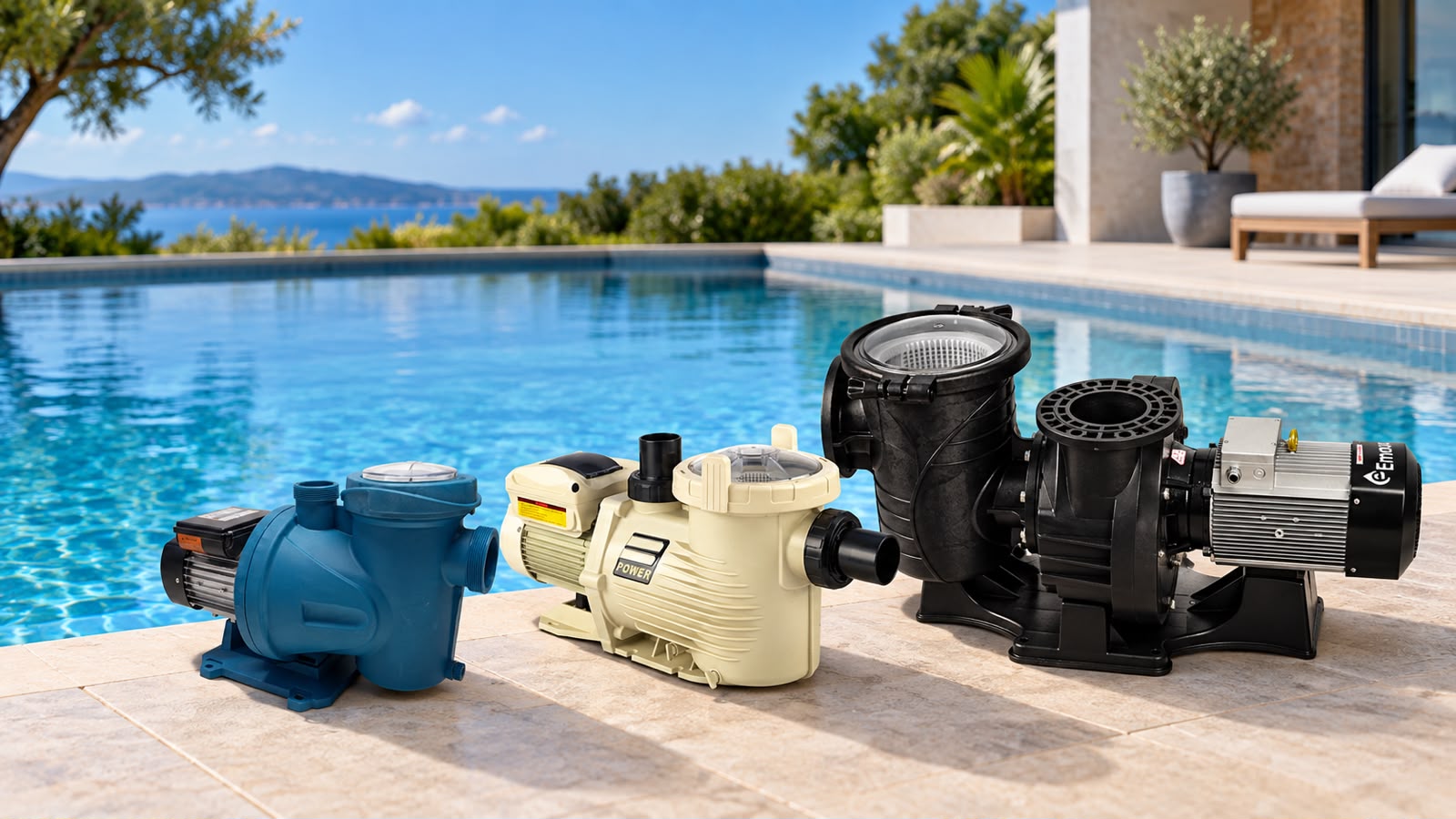 Motobombas para piscina residenciales y comerciales INNERFORCE